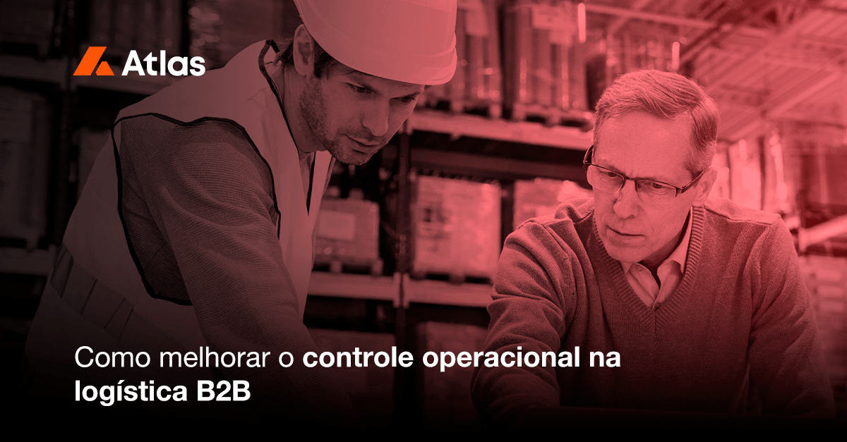 controle operacional na logística B2B